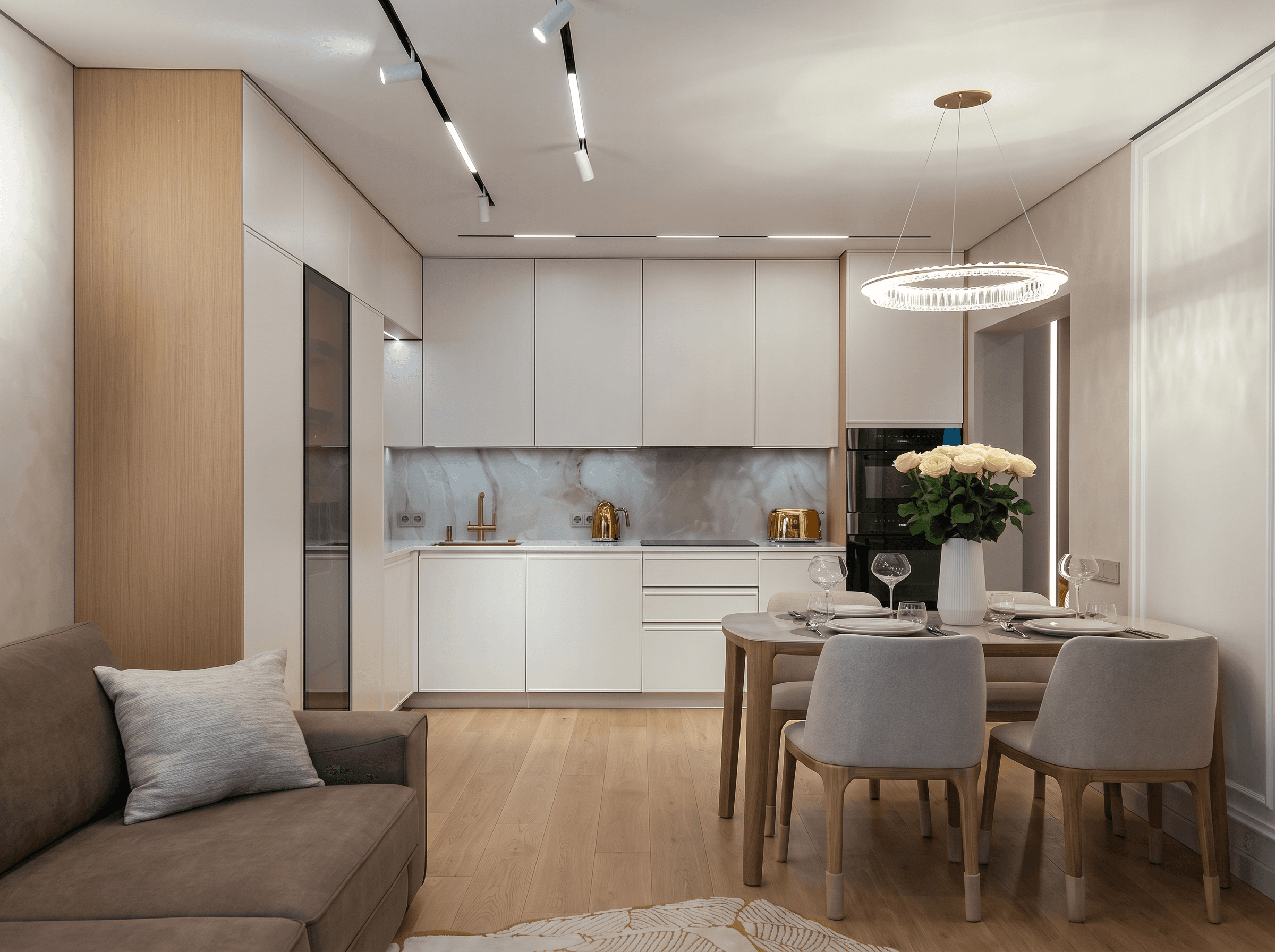 Кухня, изготовленная на фабрике DECO